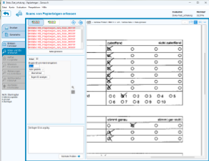 Bildschirmfoto von der Sichtkorrektur
